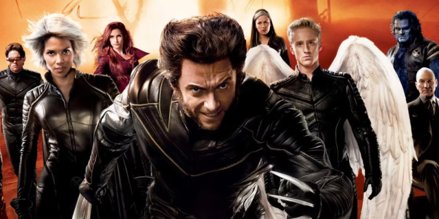 X-Men: The Last Stand poster, centred around Hugh Jackman's Wolverine