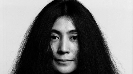 One of the most famous pictures of Yoko, taken in 1969.
