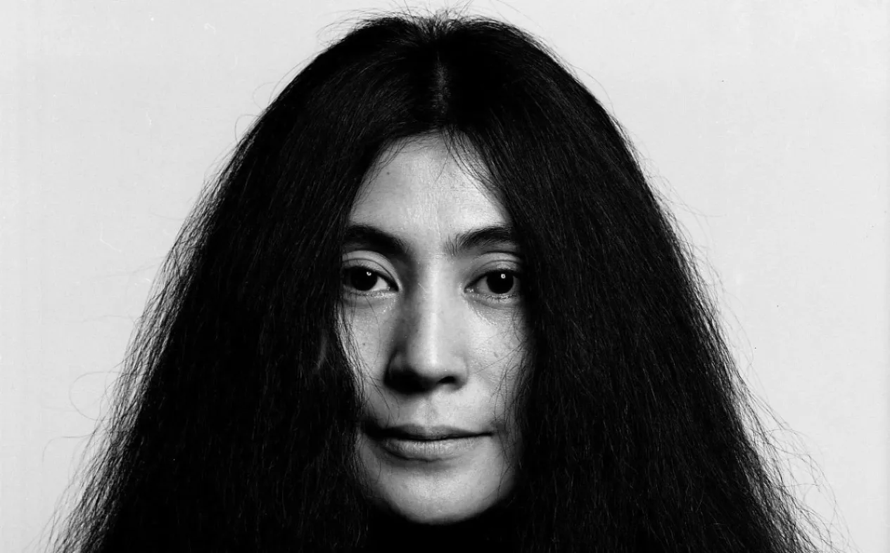One of the most famous pictures of Yoko, taken in 1969. 