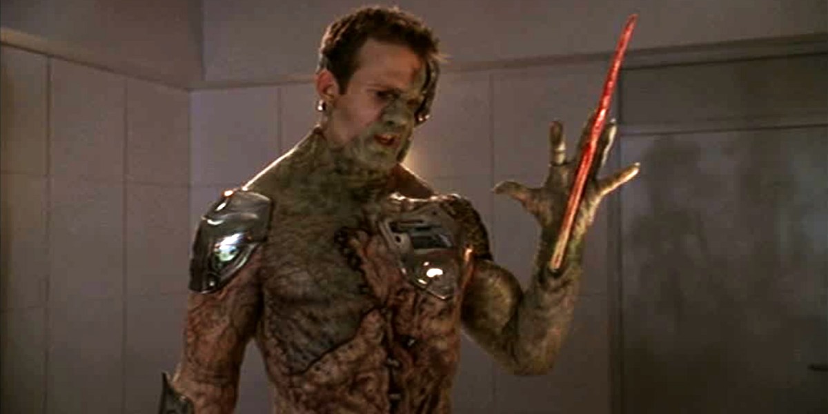 Adam after killing Maggie in Buffy s4