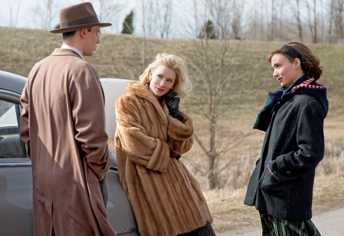 Cate Blanchett and Rooney Mara in Carol