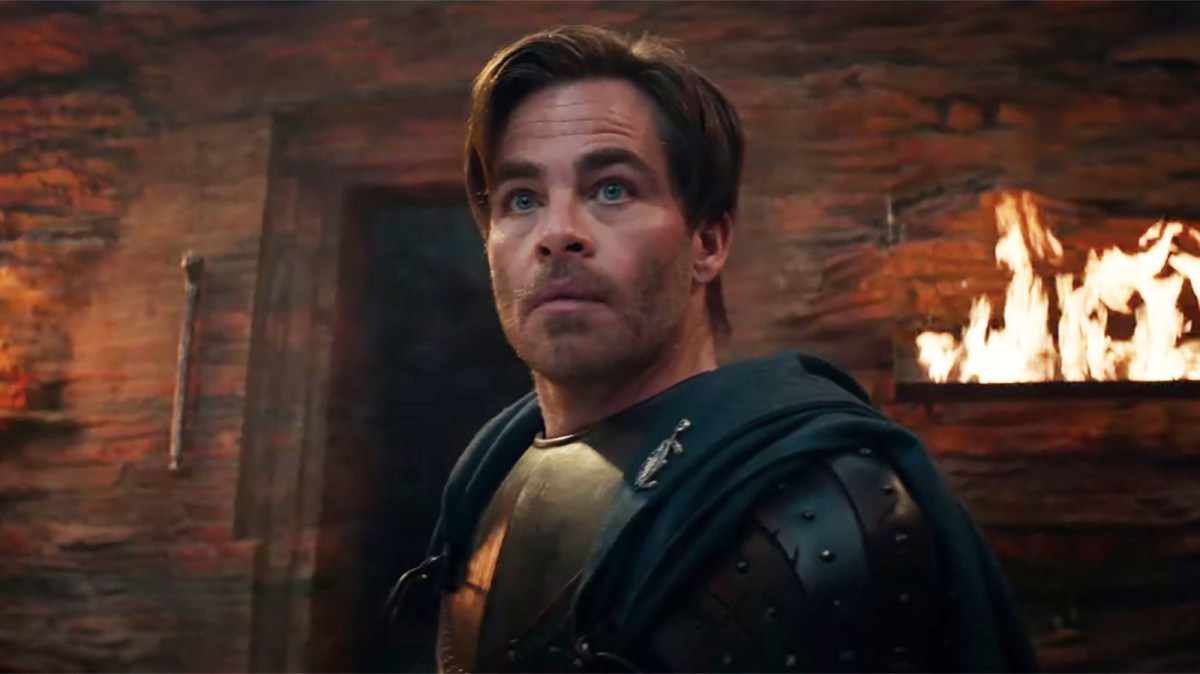 Chris Pine in D&D: Honor Among Thieves