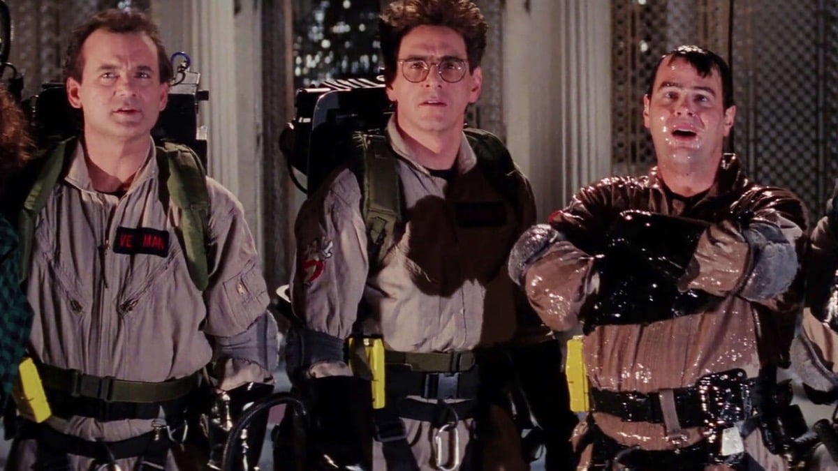 Ray, Egon, and Peter in Ghostbusters 2. (Columbia Pictures)