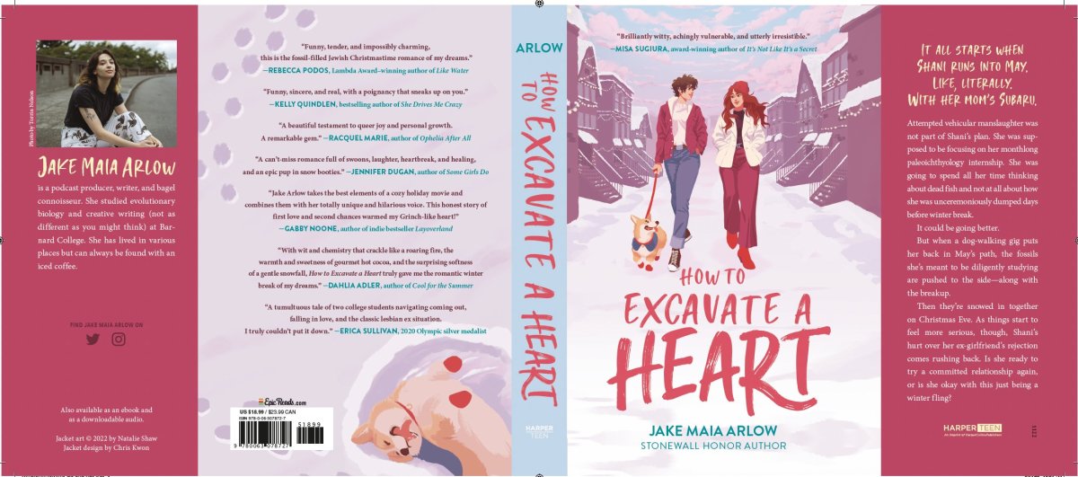 Front and back cover of How to Excavate a Heart.