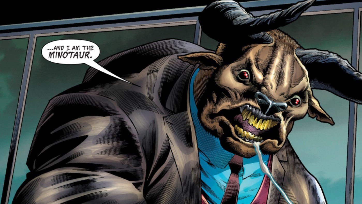 Dario Agger AKA the Minotaur in Immortal Hulk #32