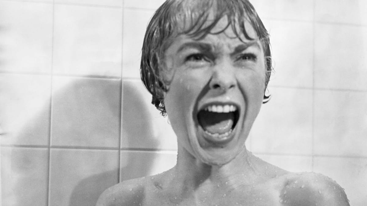 Marion Crane and her iconic shower scene in Psycho