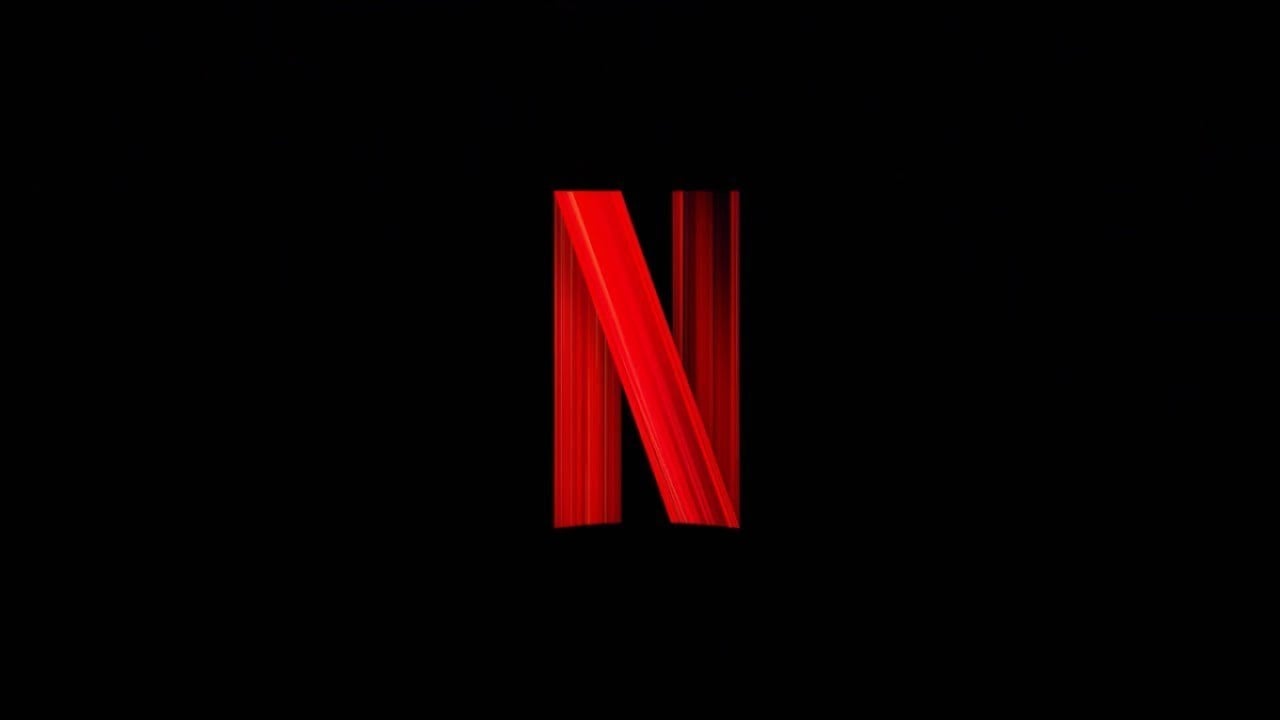 The Netflix logo - a large red N