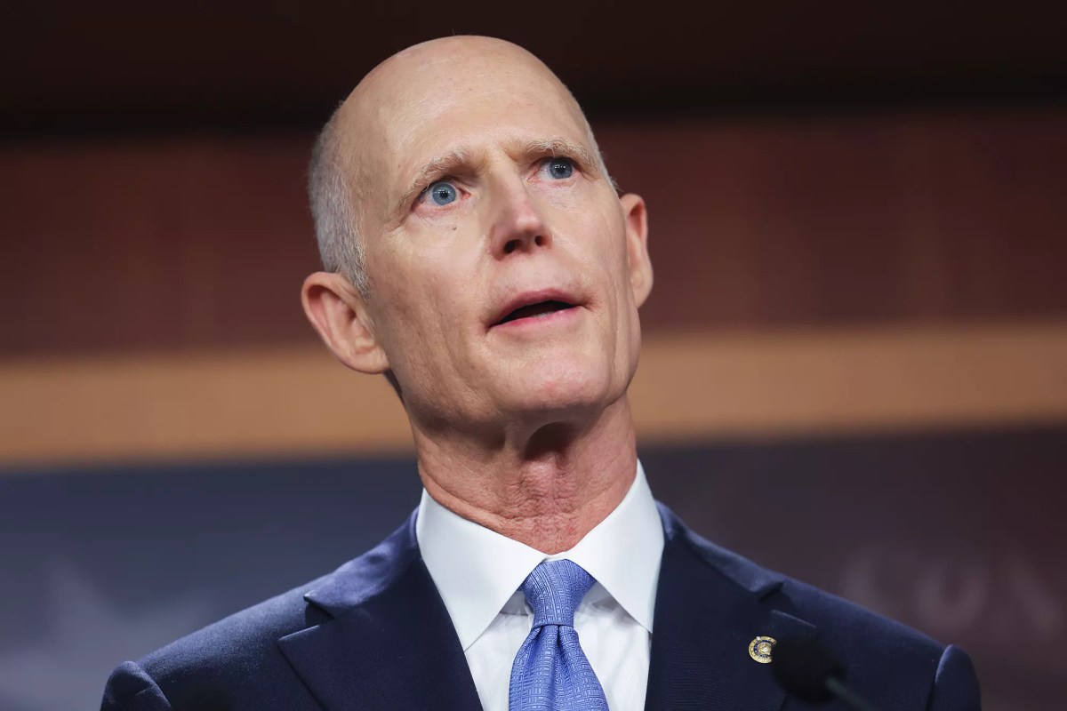 Rick Scott looking more like Lord Voldemort