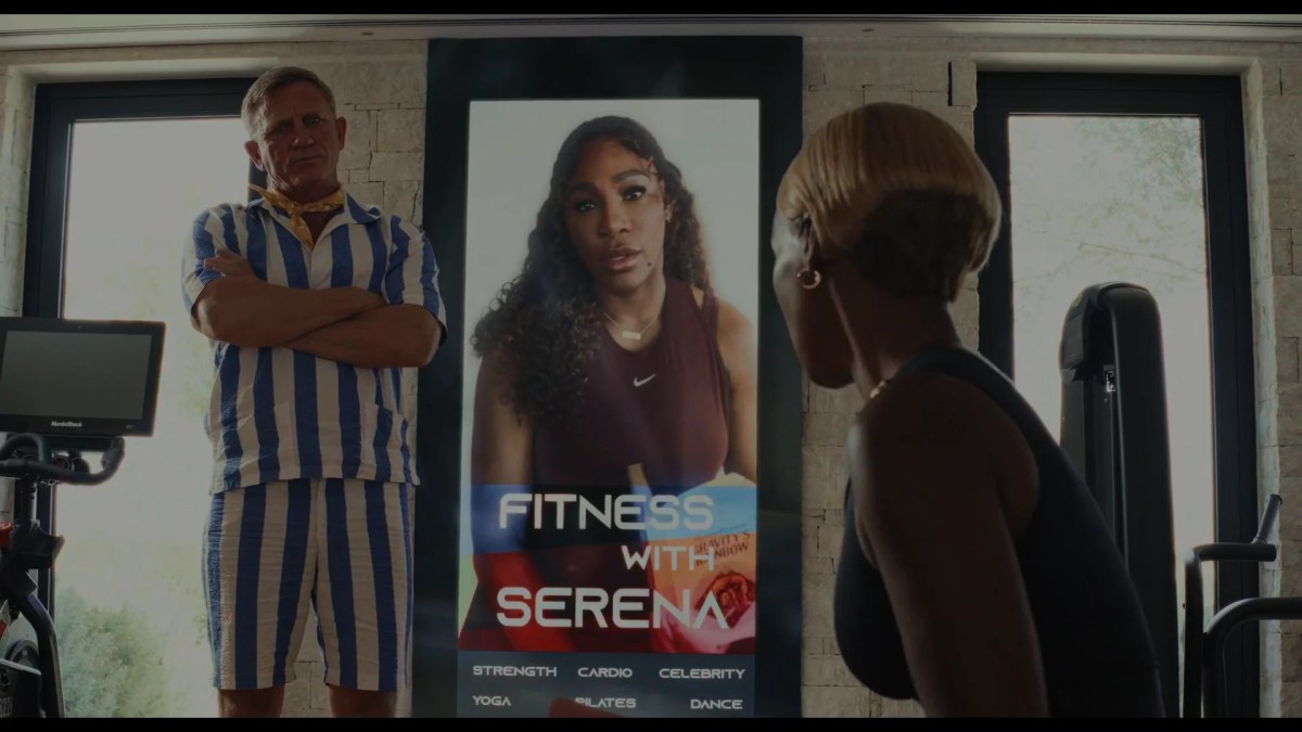 Glass Onion serena williams