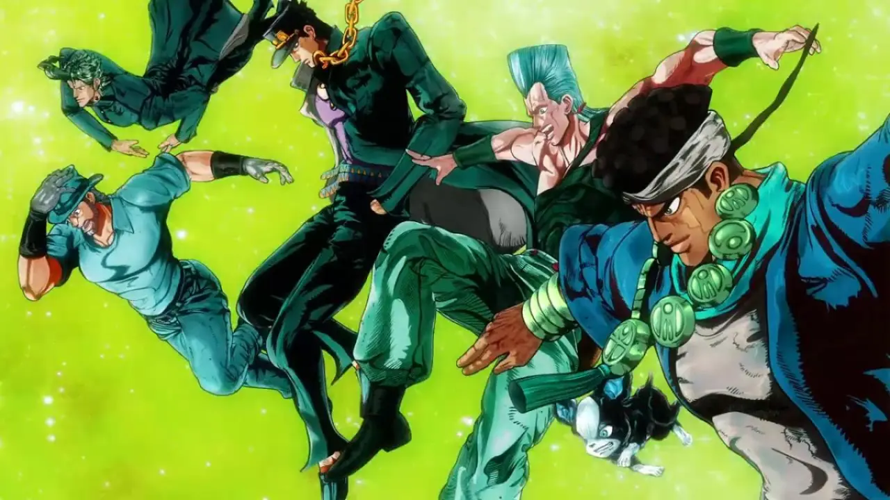Stardust Crusaders 'end of THE WORLD' opening