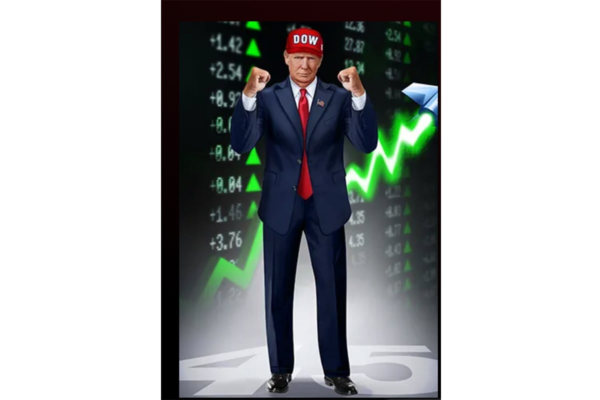 Donald Trump if he was good at stocks