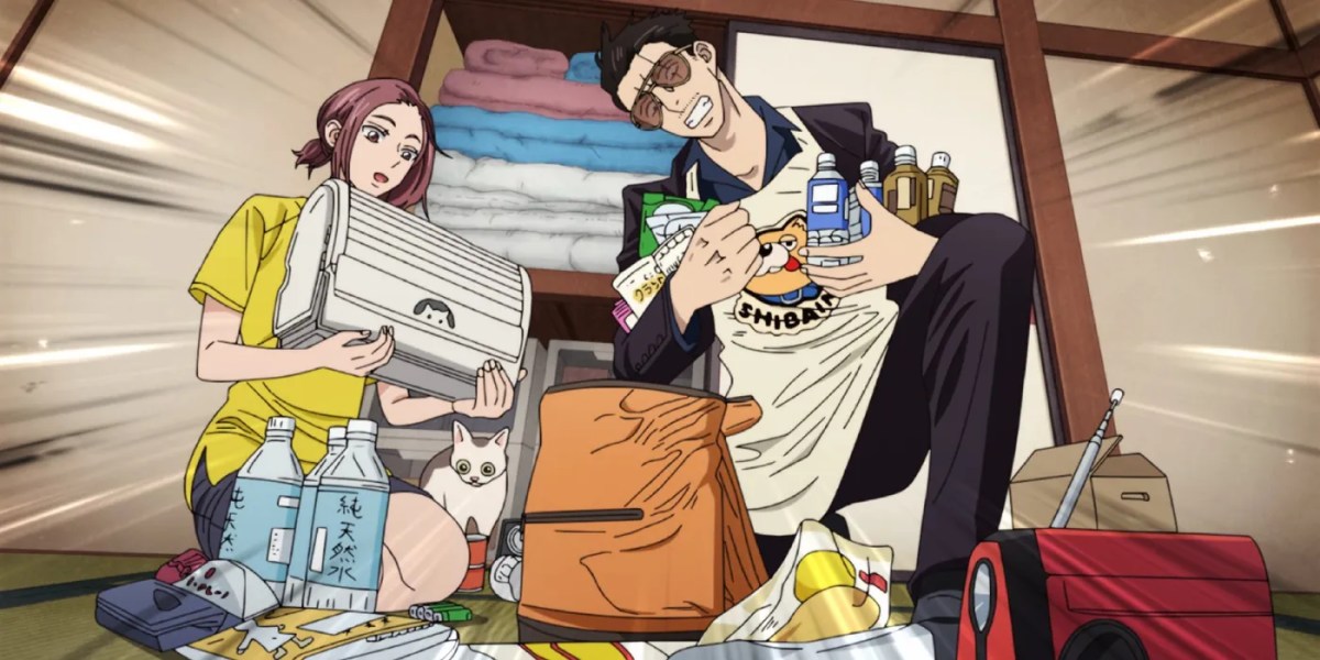 Happy family moments in The Way of the Househusband