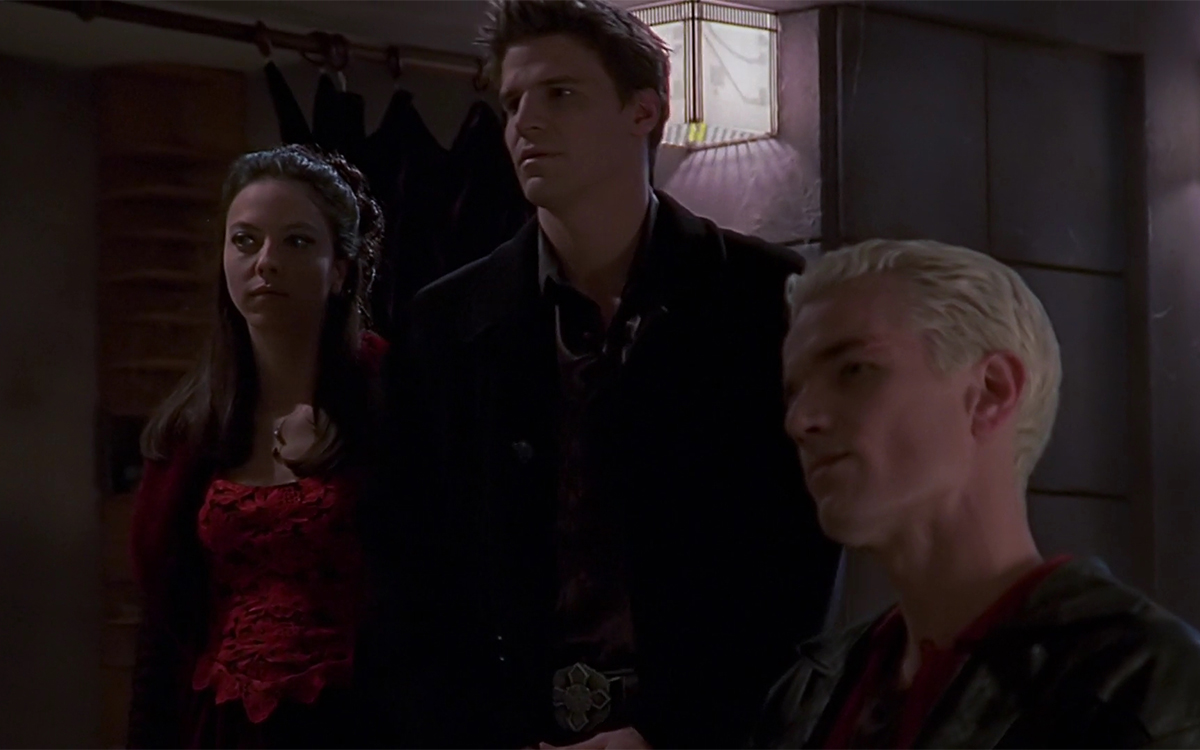 The fanged three in Buffy s2