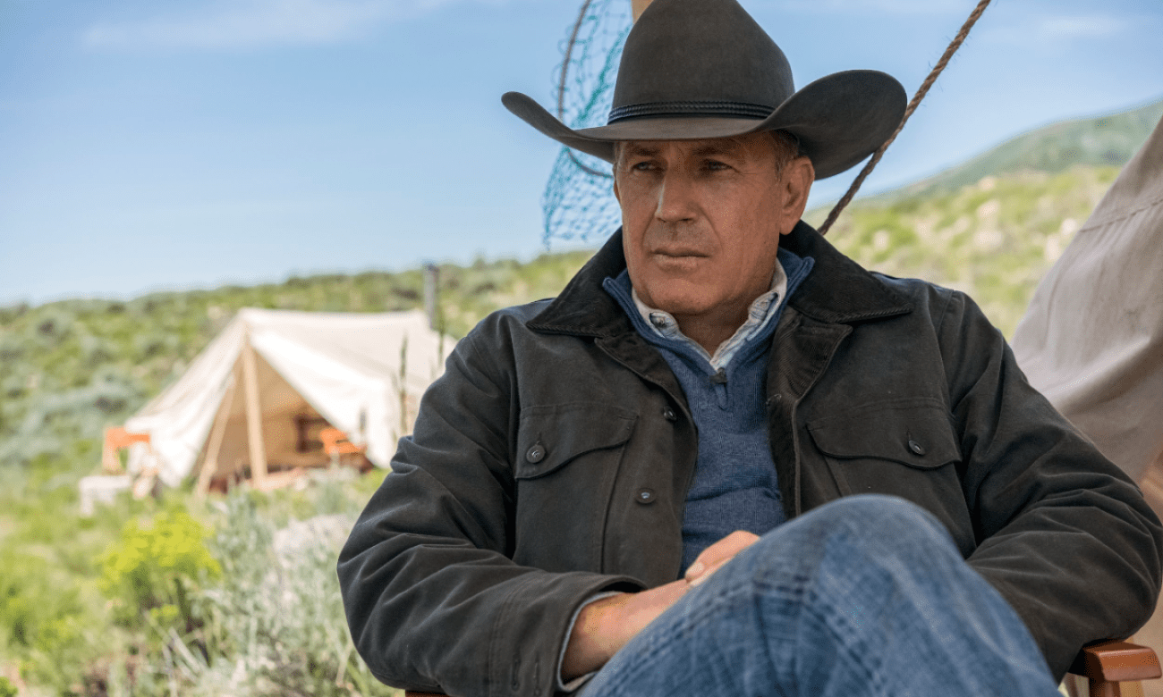Kevin Costner as John Dutton at Yellowstone