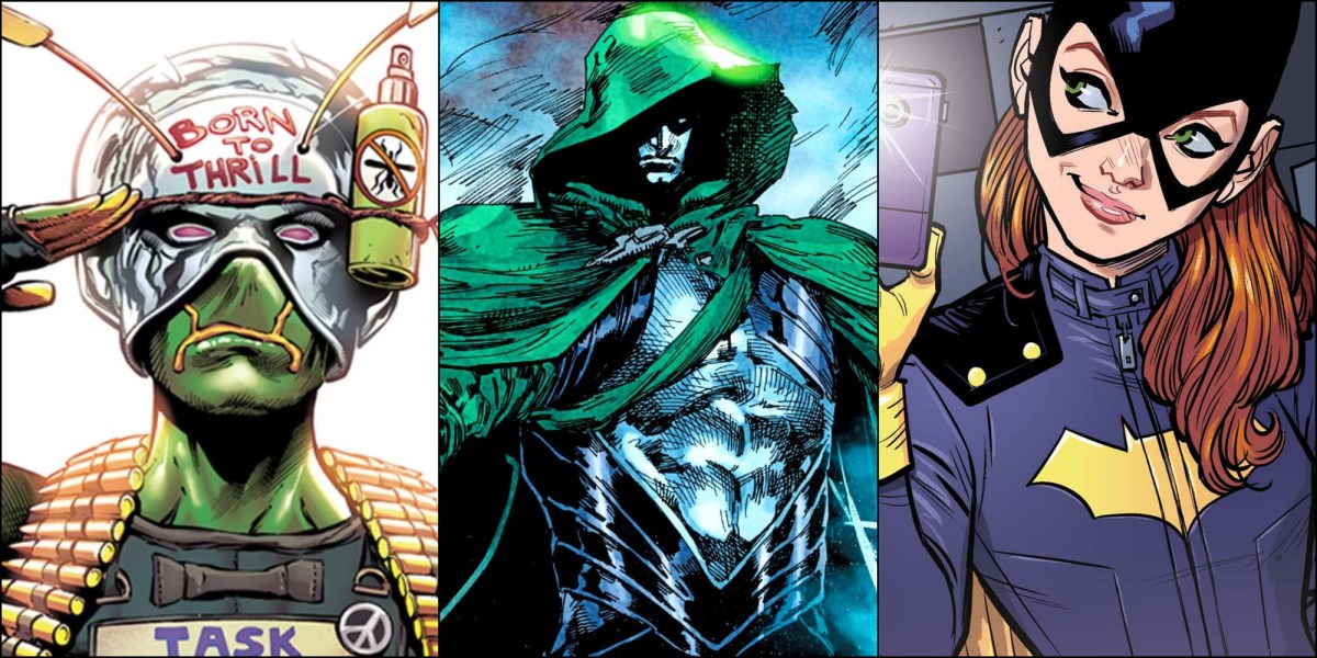 Ambush Bug, Spectre, and Batgirl in DC Comics