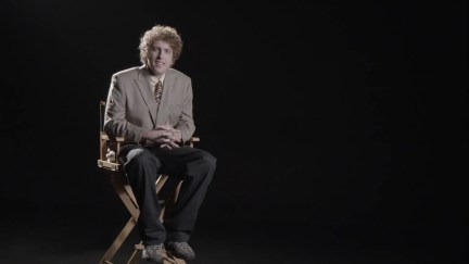 Andrew Callaghan in a still from his documentary 'This Place Rules'