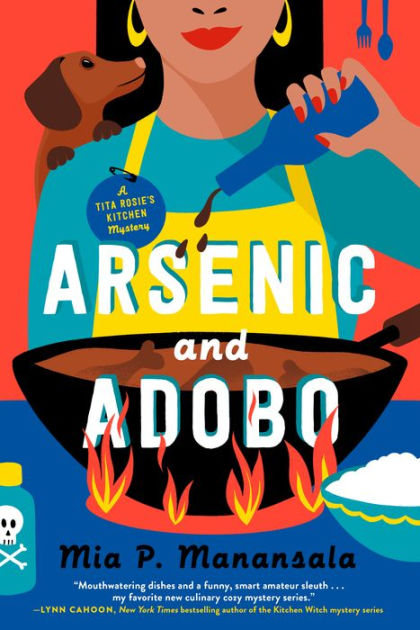 The cover of 'Arsenic and Adobo' by Mia P. Manansala