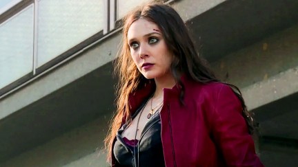 Elizabeth Olsen as the Scarlet Witch in Captain America: Civil War