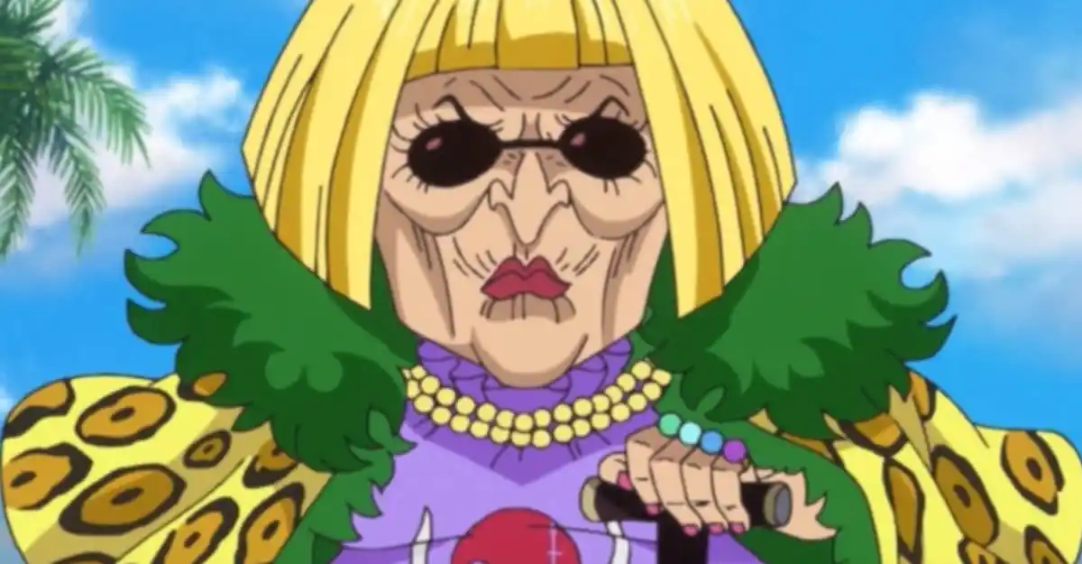 Miss Buckin, aka Buckingham Stussy, in One Piece