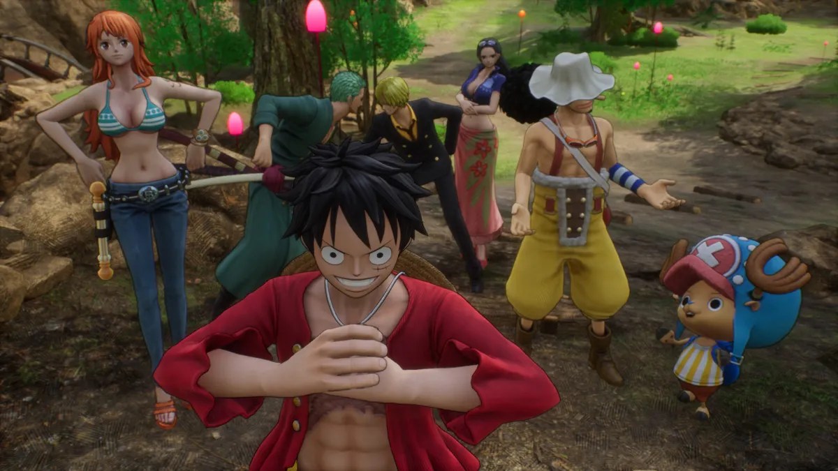 Characters from the video game 'One Piece Odyssey'