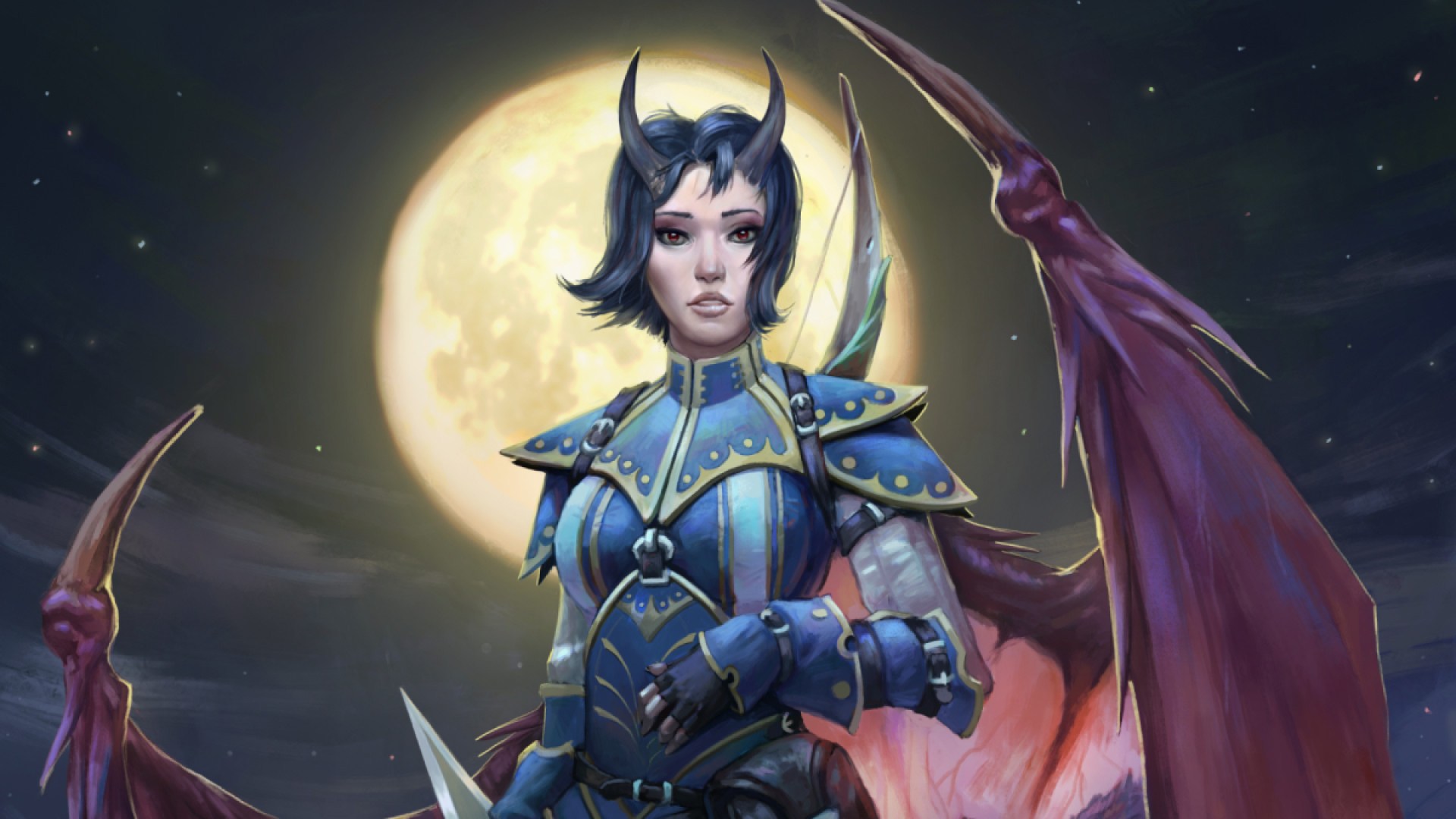 Arueshalae, everyone's favorite reformed succubus in 'Pathfinder: Wrath of the Righteous'