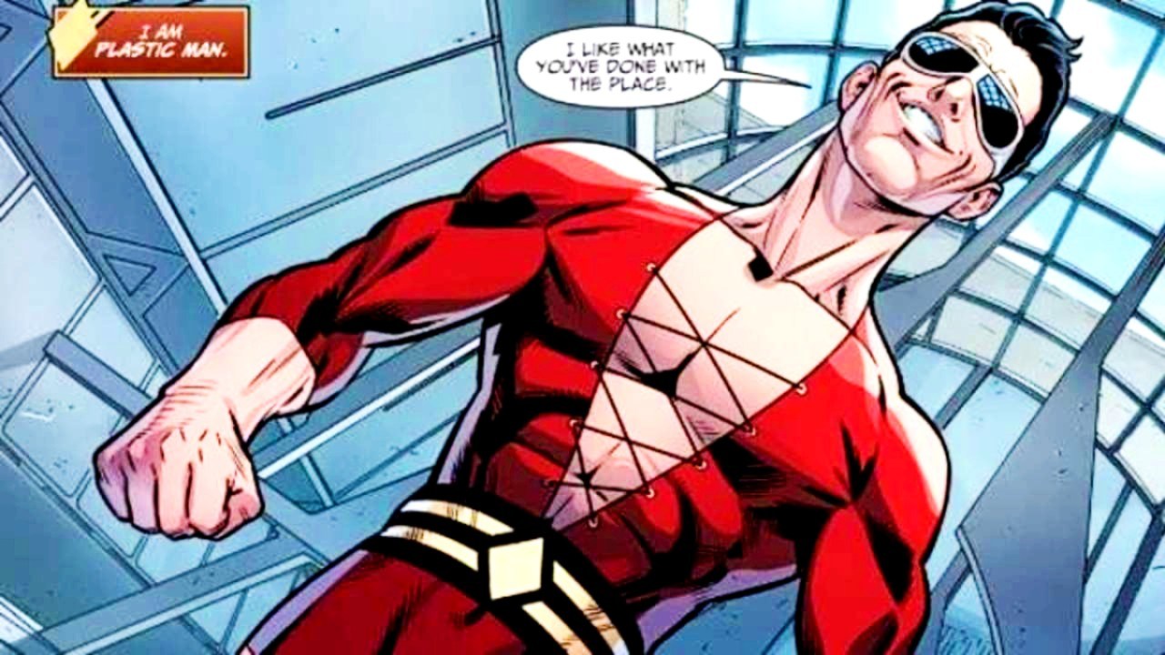 Patrick "Eel" O'Brian as Plastic Man in DC Comics