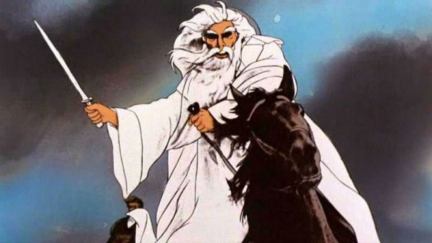 Gandalf in Ralph Bakshi's animated iteration of the Lord of the Rings.