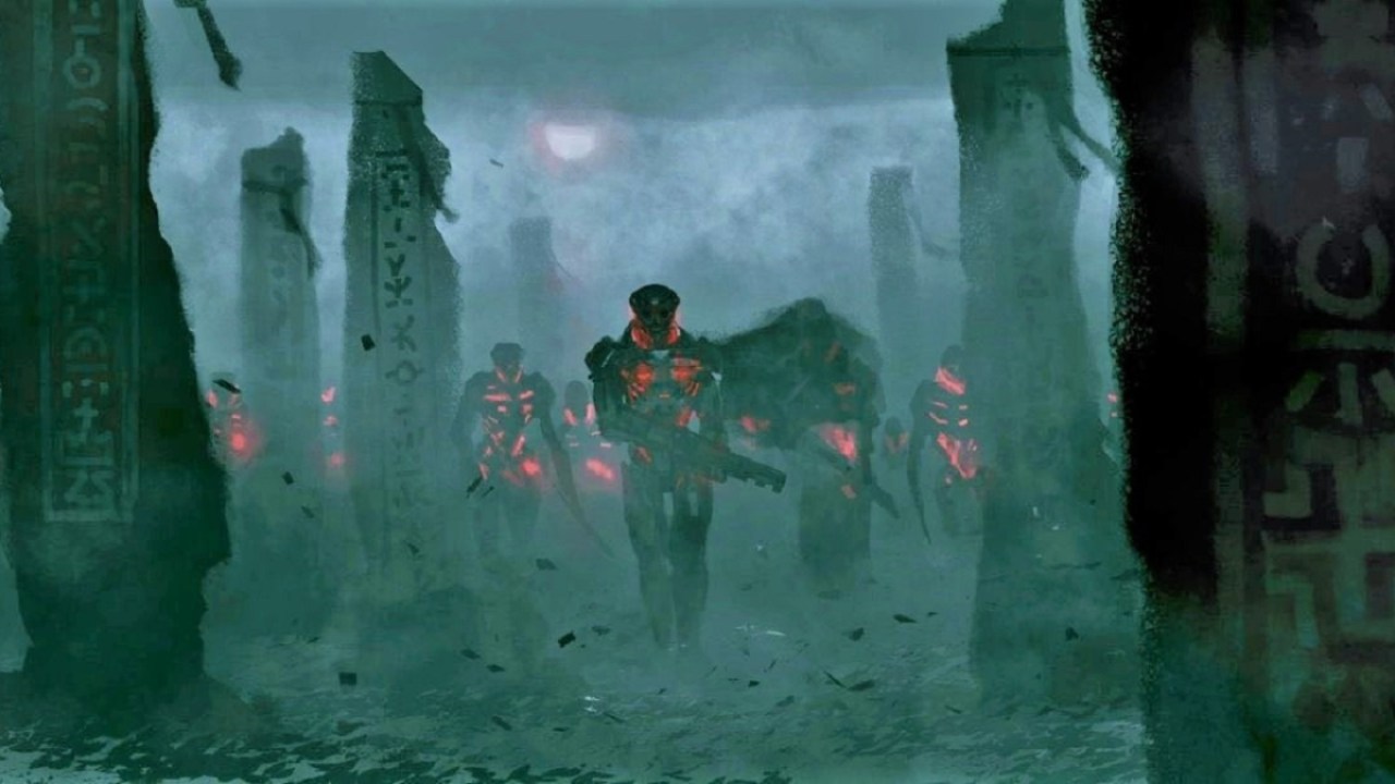 Rebel Moon concept art from Zack Snyder