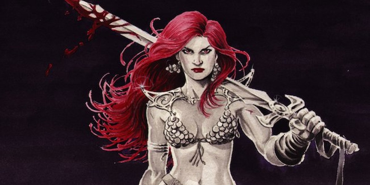 Red Sonja run by Gail Simone