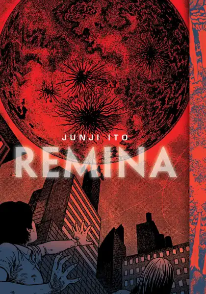 Remina cover art by Junji Ito