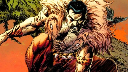 Sergei Kravinoff (a.k.a. Kraven the Hunter) in a fighting pose in Marvel Comics