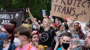 Trans Rights Protest in London
