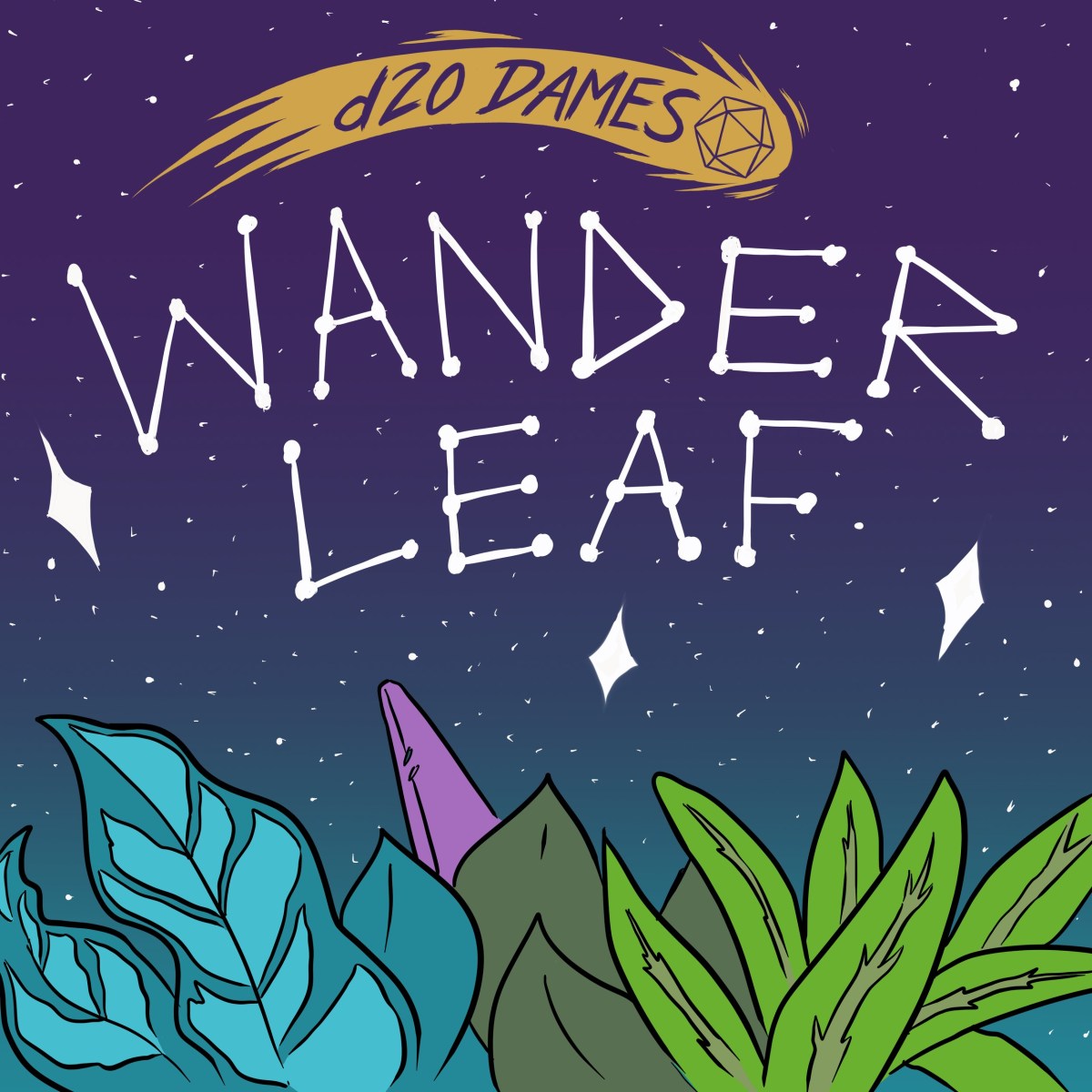 d20 Dames: Wanderleaf logo