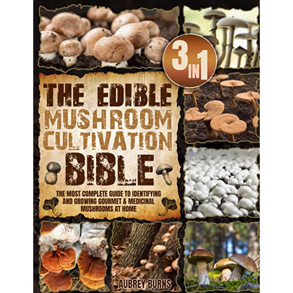 Cover of the Edible Mushroom Cultivation Bible.