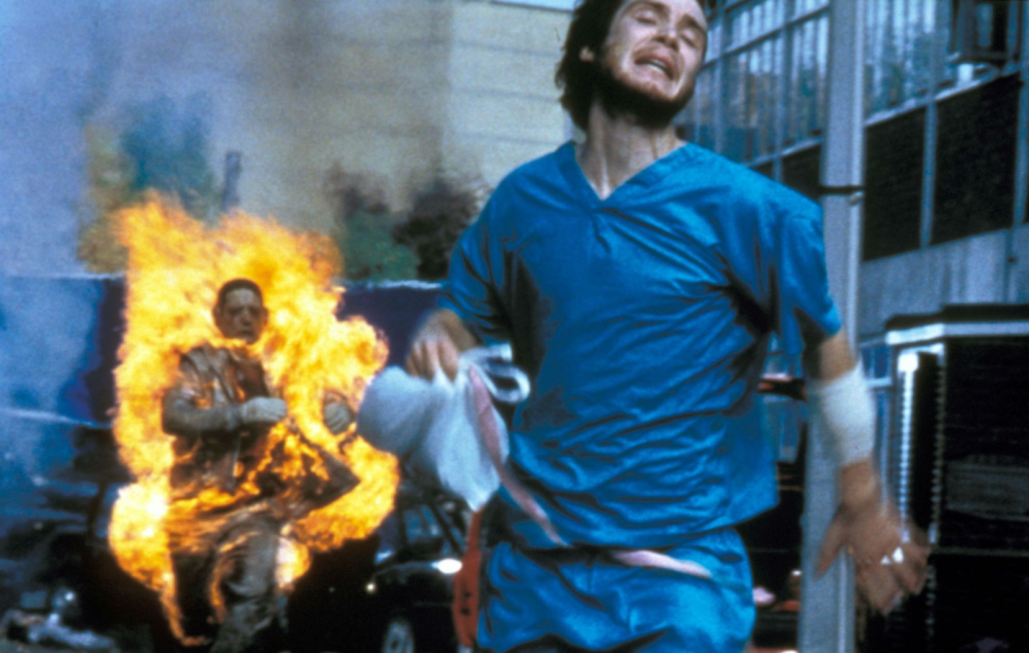Jim running for his life in 28 Days Later