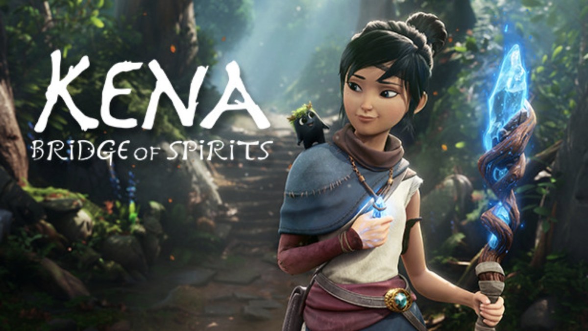 Kena: Bridge of Spirits' characters in cover art