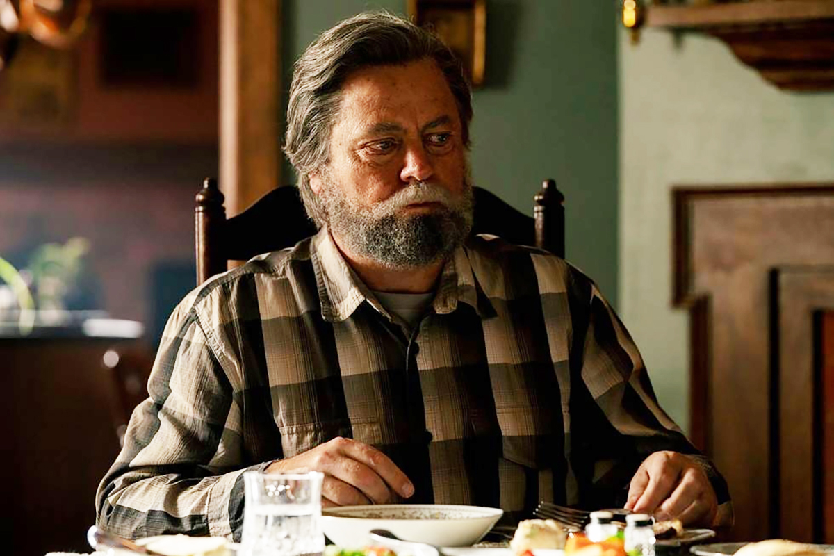 Nick Offerman as Bill in the Last of Us