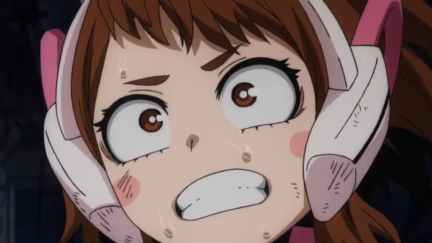 Ochaco Uraraka grappling with being one of the few uninjured heroes at the onset of My Hero Academia season 6 cour 2