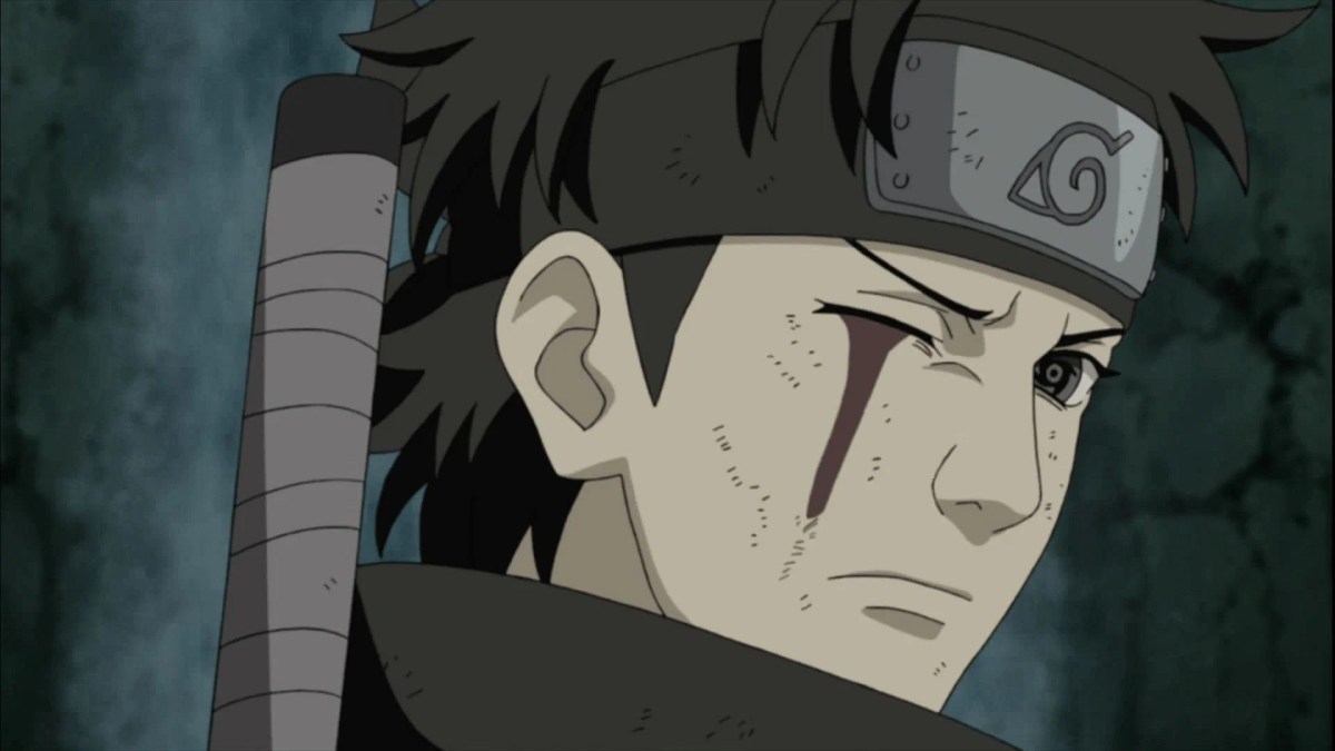 Shisui Uchiha one eye closed