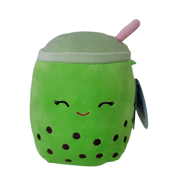 Lime green boba Squishmallow 