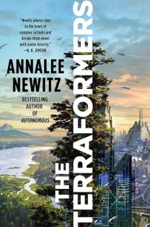 The Terraformers by Annalee Newitz. Image: Tor Books.