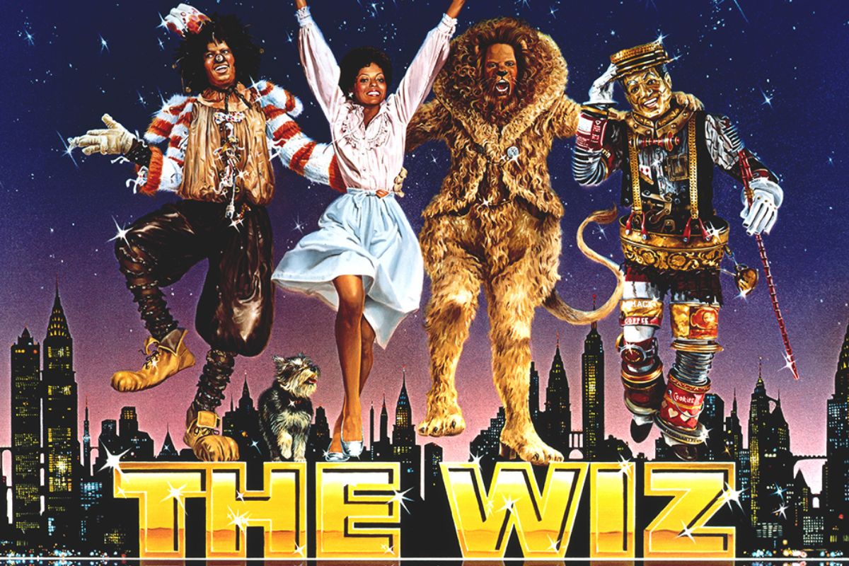 Main cast of The Wiz (1978). Image: Universal Pictures.