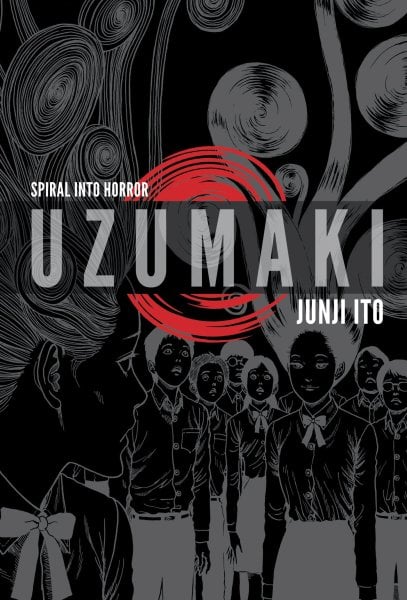 The cover of Uzumaki by Junji Ito