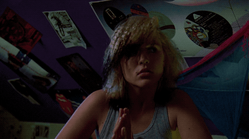 Violet being weird in Friday the 13th Part V: A New Beginning