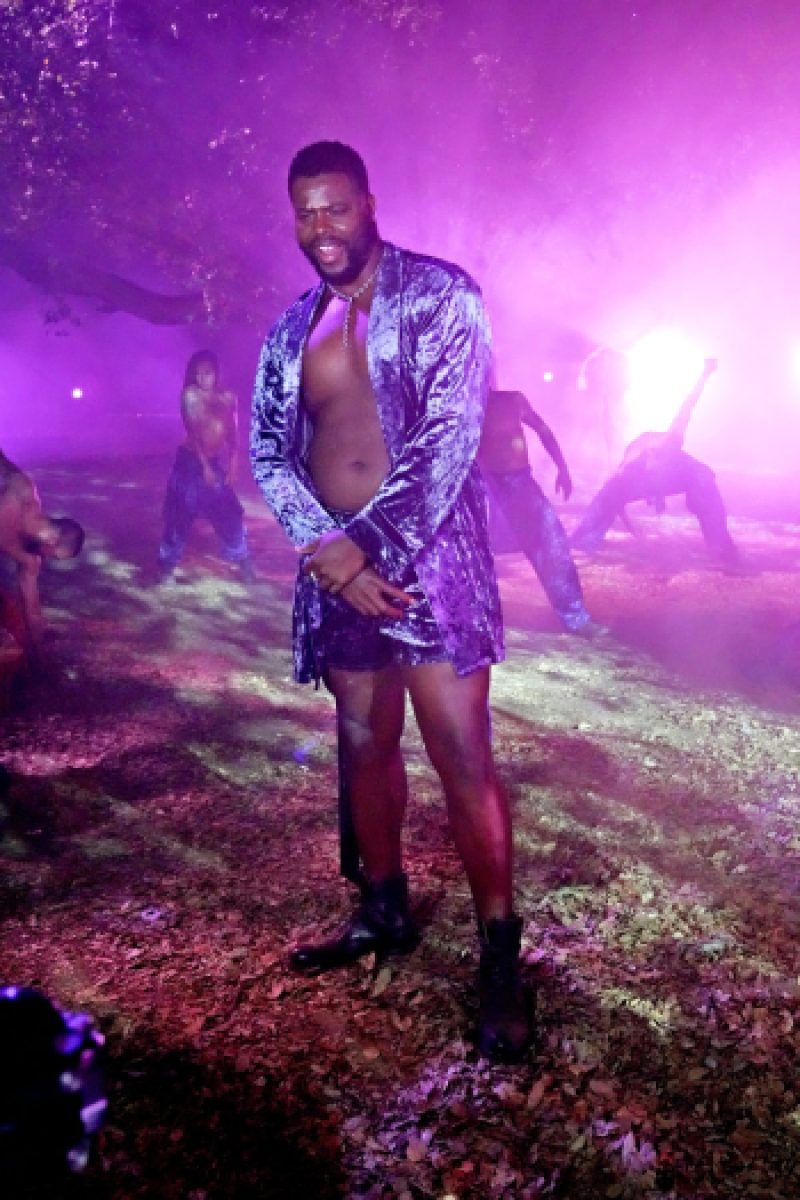Winston Duke is seen during Rihanna's Savage X Fenty Show Vol. 4. (Photo by Kevin Mazur/Getty Images for Rihanna's Savage X Fenty Show Vol. 4 presented by Prime Video)