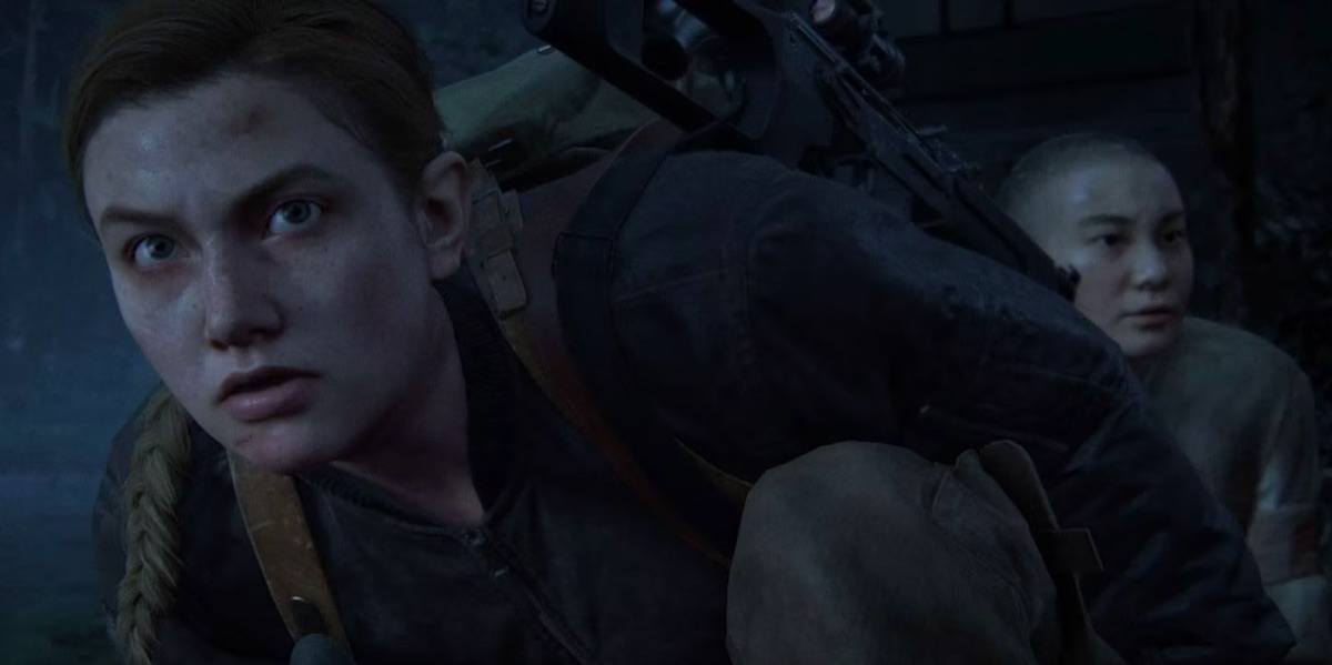 Abby and Lev in 'The Last of Us Part II'
