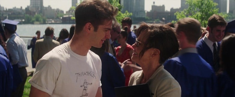 Peter Parker and Aunt may share a intimate moment during his graduation
