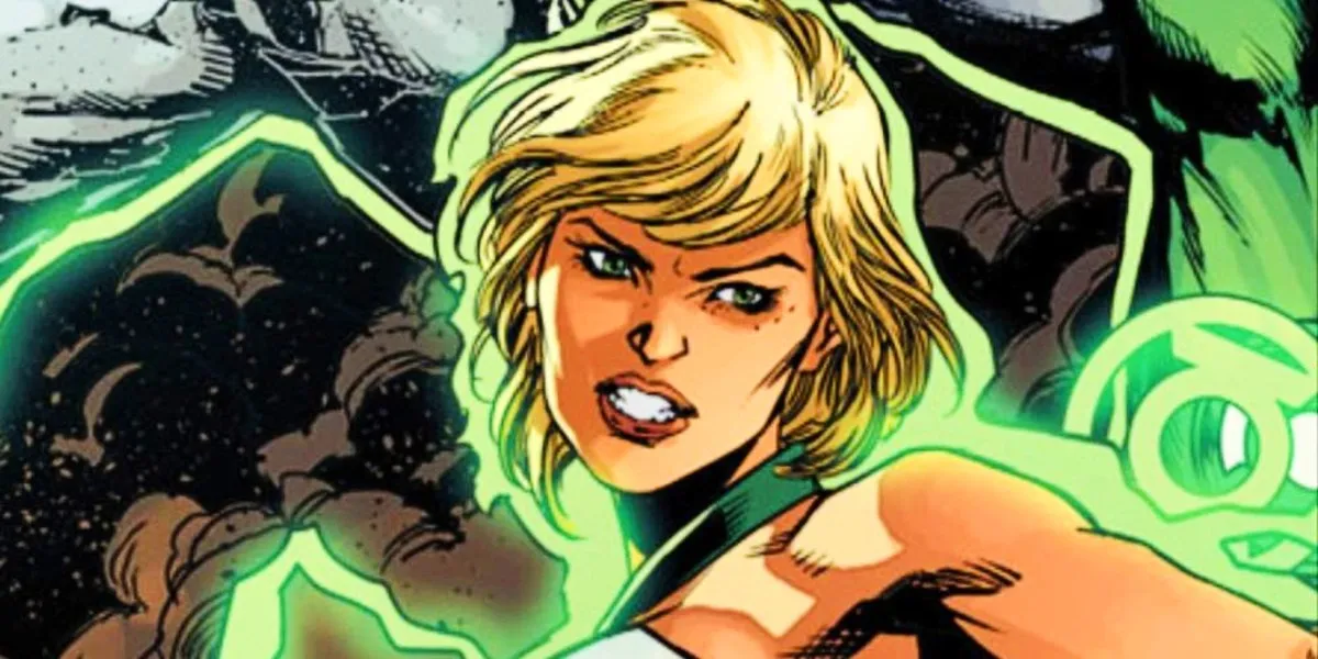 Arisia Rrab as Green Lantern in DC Comics
