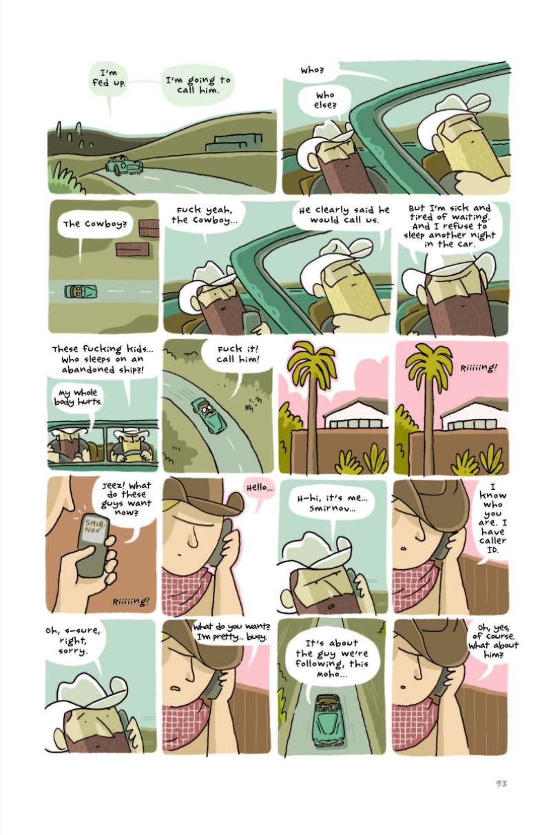 "Ashes" by Álvaro Ortiz preview pages.