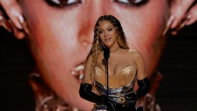 Beyoncé making history at the Grammys